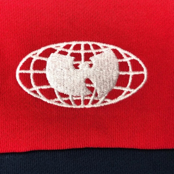 Wu Tang Wear Men Chamber Color Blocked Rare Hoodie - Picture 6 of 8